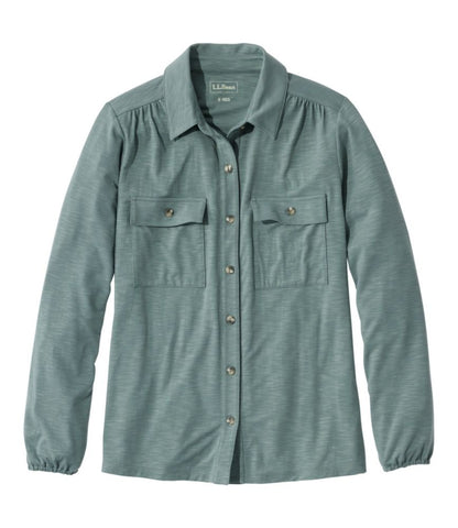 Camden Hills Tee, Button-Front Shirt - US 0541