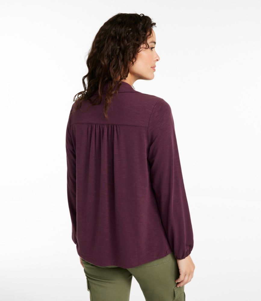 Camden Hills Tee, Button-Front Shirt - US 7783
