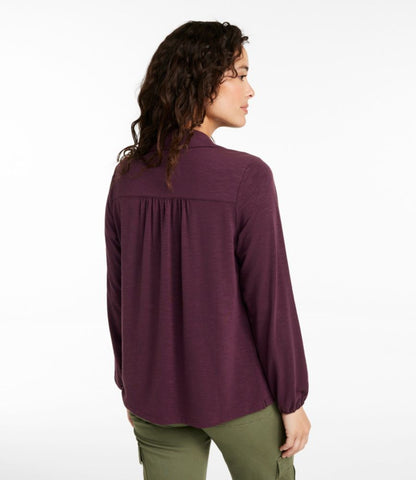 Camden Hills Tee, Button-Front Shirt - US 7783