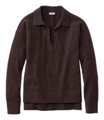 Women's Classic Cashmere Sweater, Relaxed Polo - US 4163