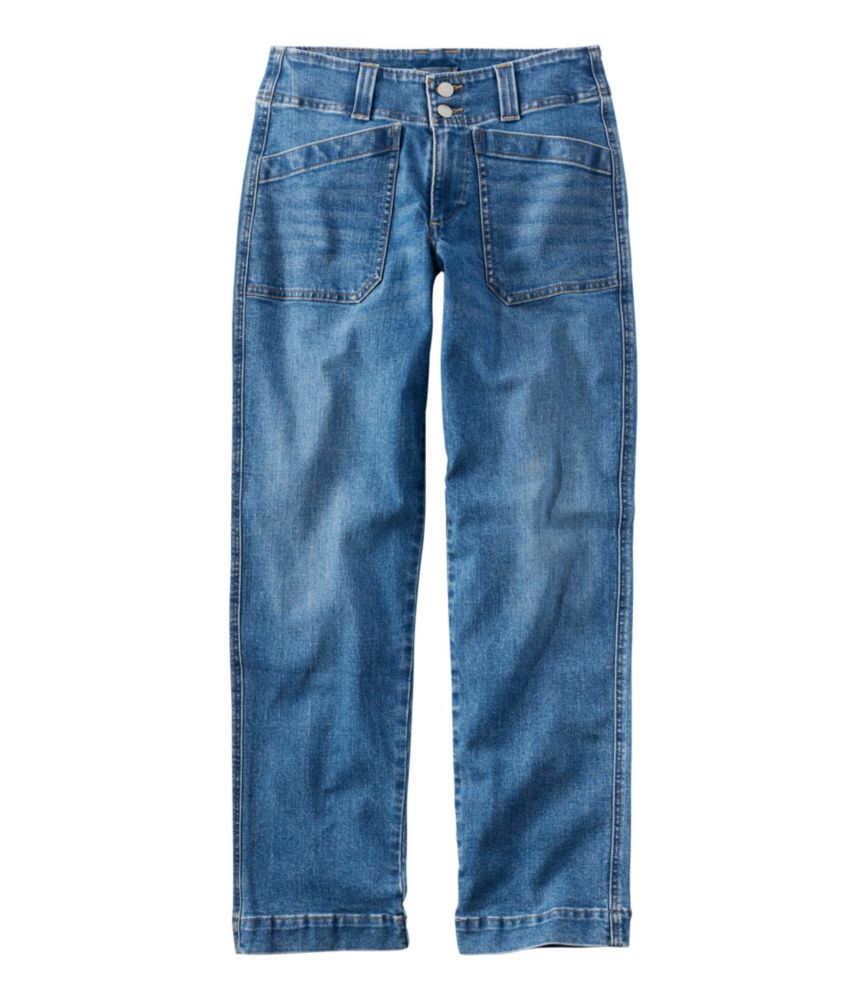 Women's 1912 Field Denim Pants, Mid-Rise Ankle Utility - US 6887