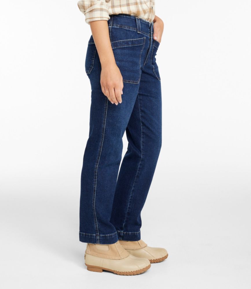 Women's 1912 Field Denim Pants, Mid-Rise Ankle Utility - US 7063