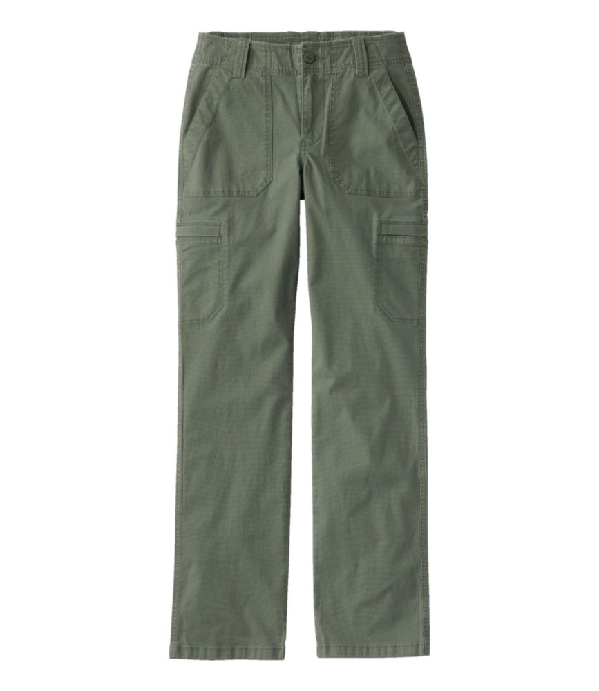Women's 207 Vintage Cotton Canvas Pants, Mid-Rise Straight-Leg Cargo - US 6659