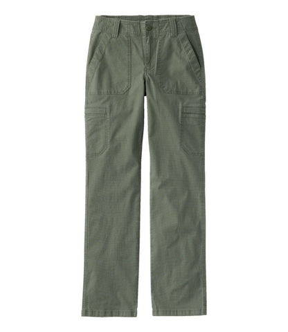 Women's 207 Vintage Cotton Canvas Pants, Mid-Rise Straight-Leg Cargo - US 6659