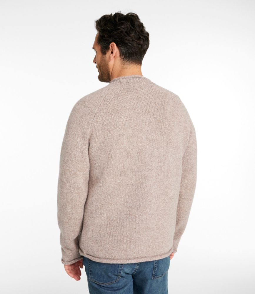 Men's Bean's Classic Ragg Wool Sweater, Rollneck - US 1866