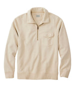 Men's Sunwashed Sweatshirt, Quarter-Zip Polo, Long-Sleeve - US 3594