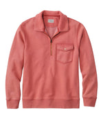 Men's Sunwashed Sweatshirt, Quarter-Zip Polo, Long-Sleeve - US 8833
