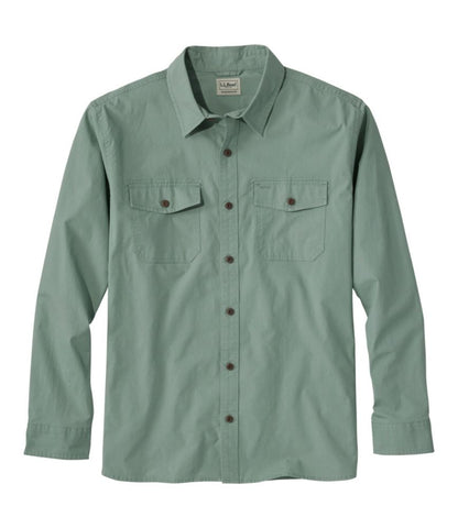 Men's Riverton Ripstop Shirt, Long-Sleeve, Traditional Untucked Fit - US 8075