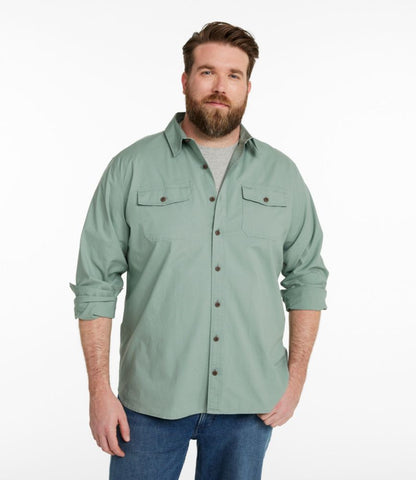 Men's Riverton Ripstop Shirt, Long-Sleeve, Traditional Untucked Fit - US 8075