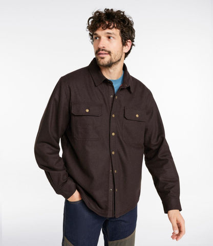Men's Maine Guide Lightweight Lined Wool Field Shirt - US 2374