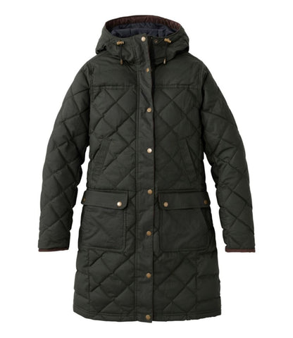 Women's Upcountry Waxed Down Hooded Coat - US 7751
