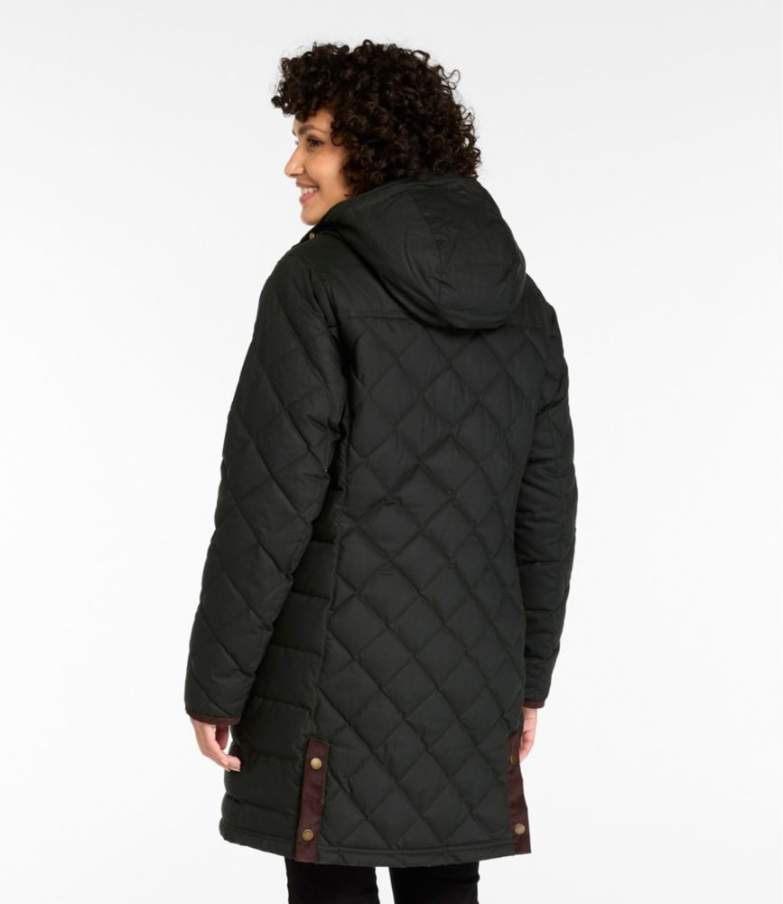 Women's Upcountry Waxed Down Hooded Coat - US 7751