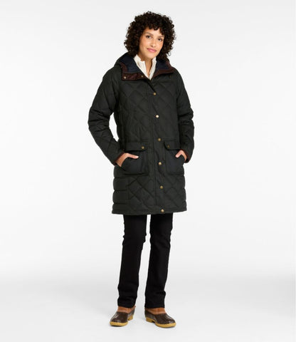 Women's Upcountry Waxed Down Hooded Coat - US 7751