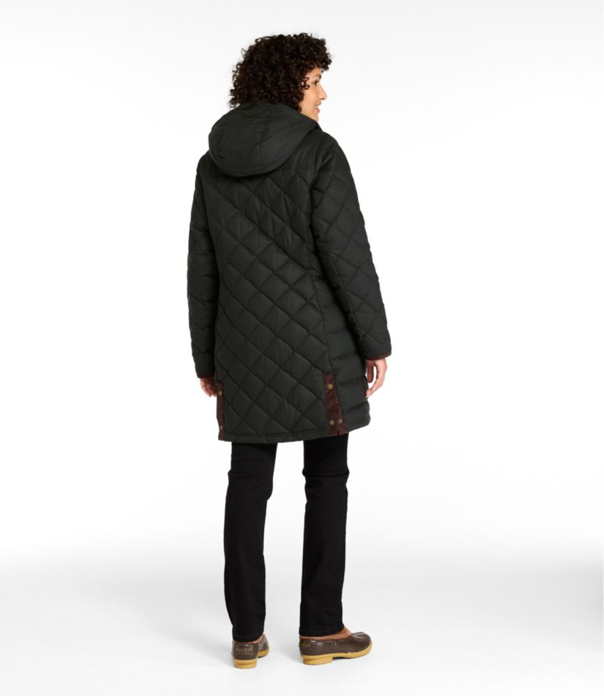 Women's Upcountry Waxed Down Hooded Coat - US 7751