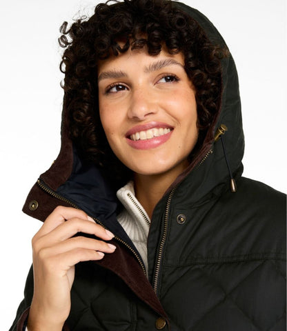 Women's Upcountry Waxed Down Hooded Coat - US 7751