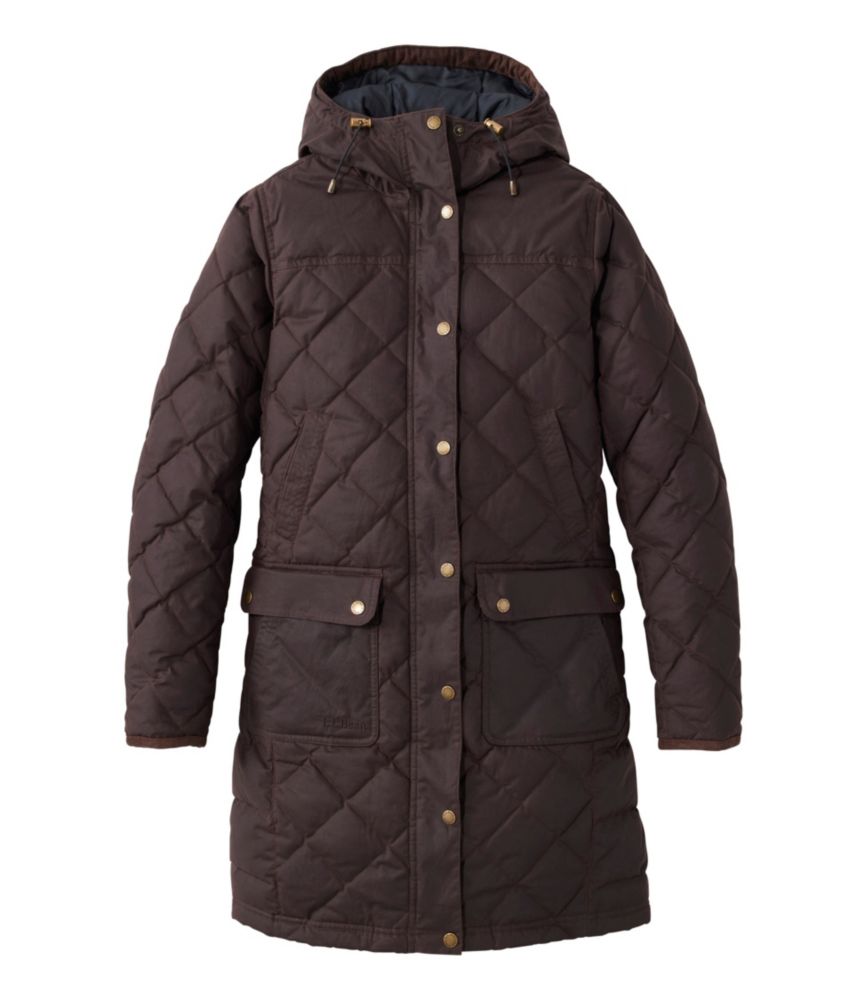 Women's Upcountry Waxed Down Hooded Coat - US 4581