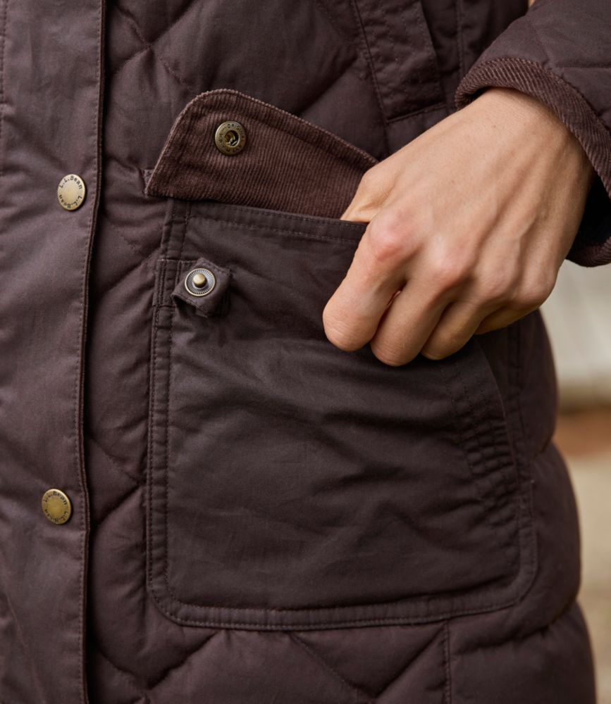 Women's Upcountry Waxed Down Hooded Coat - US 4581