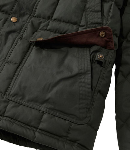 Men's Upcountry Waxed Down Hooded Jacket - US 2057