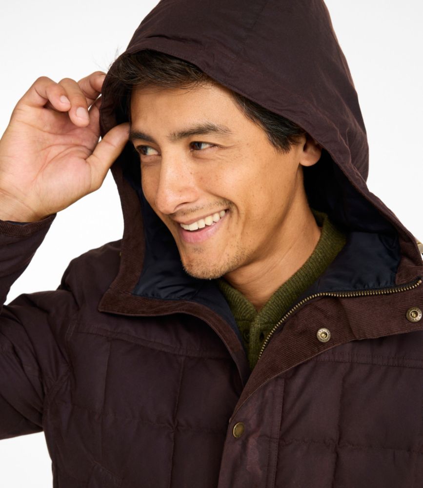 Men's Upcountry Waxed Down Hooded Jacket - US 8486