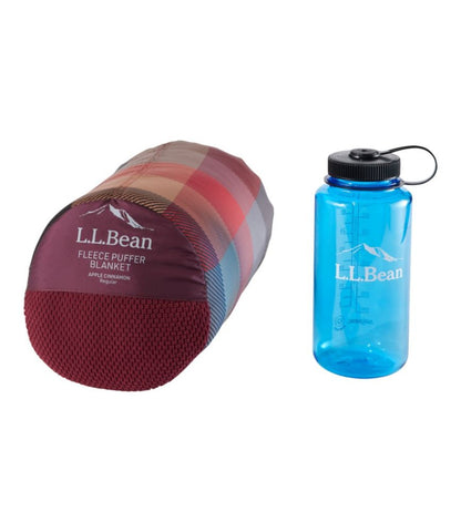 L.L.Bean Fleece Puffer Blanket - US 7963