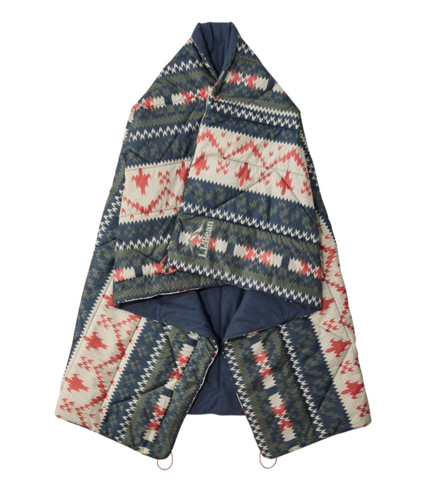 L.L.Bean Fleece Puffer Blanket - US 8405