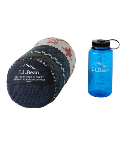 L.L.Bean Fleece Puffer Blanket - US 8405