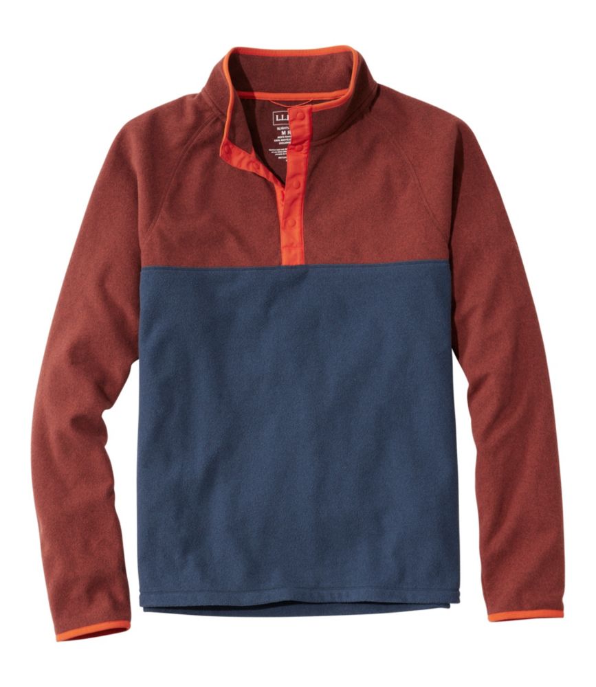Men's All Season Access Fleece Pullover, Colorblock - US 7121