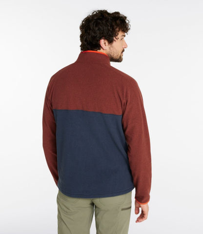 Men's All Season Access Fleece Pullover, Colorblock - US 7121