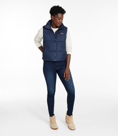 Women's Mountain Classic Down Vest, Cropped - US 7072