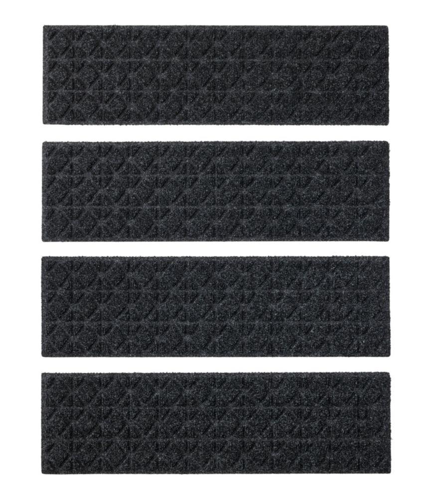 Everyspace Recycled Waterhog Mat, Stair Treads, Set of Four, Tiles - US 2142