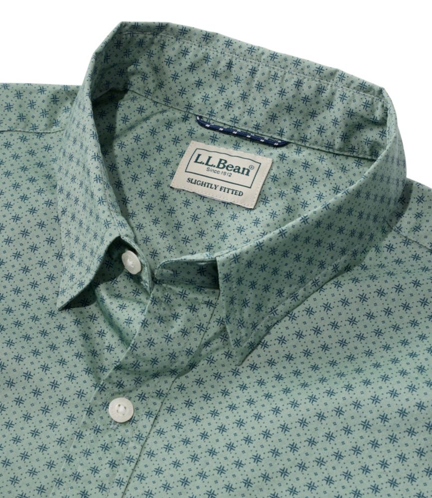 Men's Comfort Stretch Performance® Shirt, Long-Sleeve, Slightly Fitted Untucked Fit, Print - US 5782