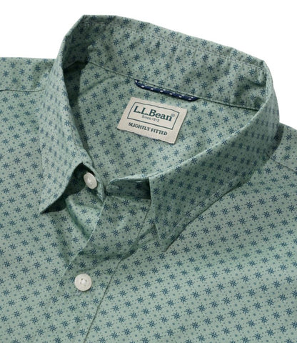 Men's Comfort Stretch Performance® Shirt, Long-Sleeve, Slightly Fitted Untucked Fit, Print - US 5782