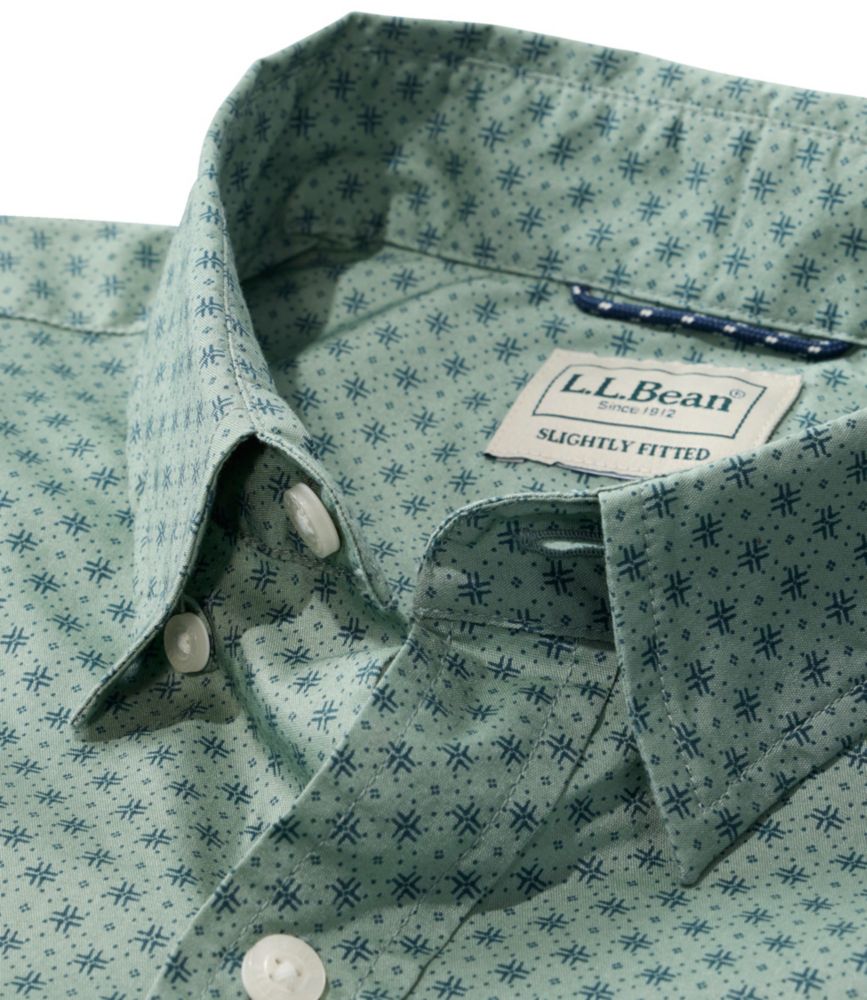 Men's Comfort Stretch Performance® Shirt, Long-Sleeve, Slightly Fitted Untucked Fit, Print - US 5782