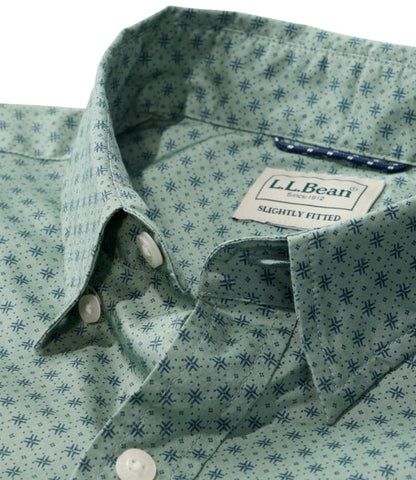Men's Comfort Stretch Performance® Shirt, Long-Sleeve, Slightly Fitted Untucked Fit, Print - US 5782