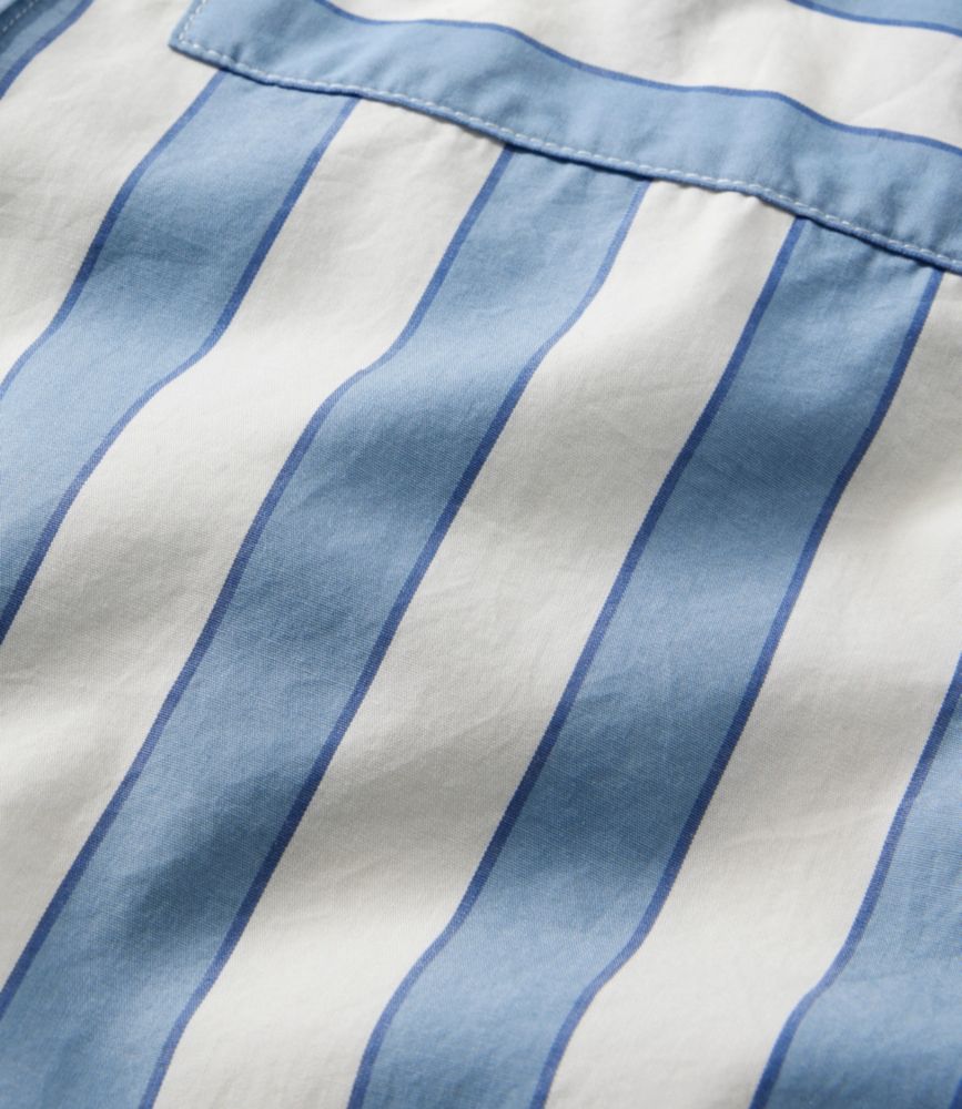 Women's Signature Premium Essential Poplin Shirt, Long-Sleeve Novelty Stripe - US 7577