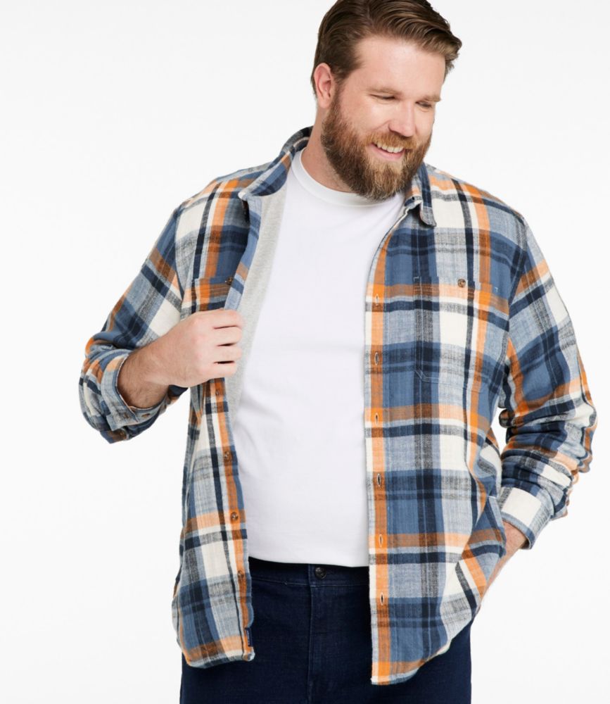 Men's 1912 Field Flannel Shirt, Lined, Slightly Fitted Untucked Fit, Plaid - US 8503
