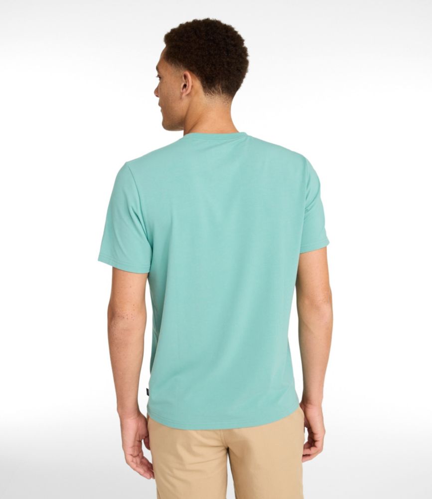 Men's Comfort Stretch Performance® Pima Tee, Short-Sleeve Without Pocket - US 6650