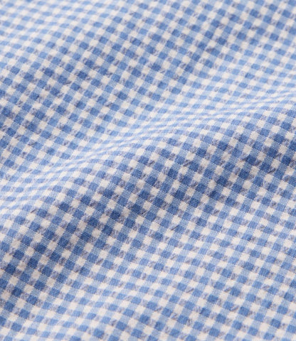 Men's Comfort Stretch Performance® Seersucker Shirt, Long-Sleeve, Slightly Fitted Untucked Fit, Plaid - US 8207