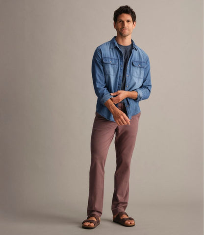 Men's Sunwashed Khaki Pants, Standard Fit - US 4756