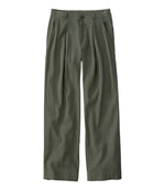 Women's Lakeside Linen-Blend Pants, Wide Straight-Leg - US 7719
