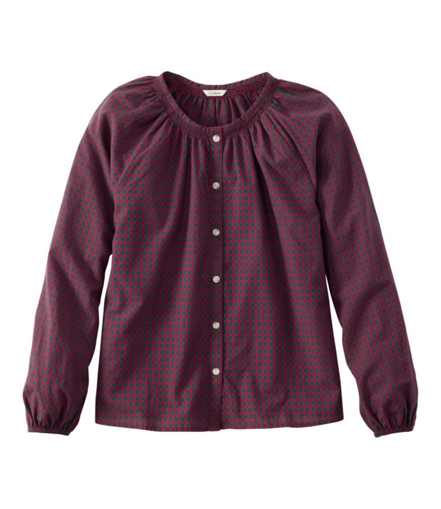 Women's Whisperweight Poplin Shirt, Long-Sleeve - US 4352