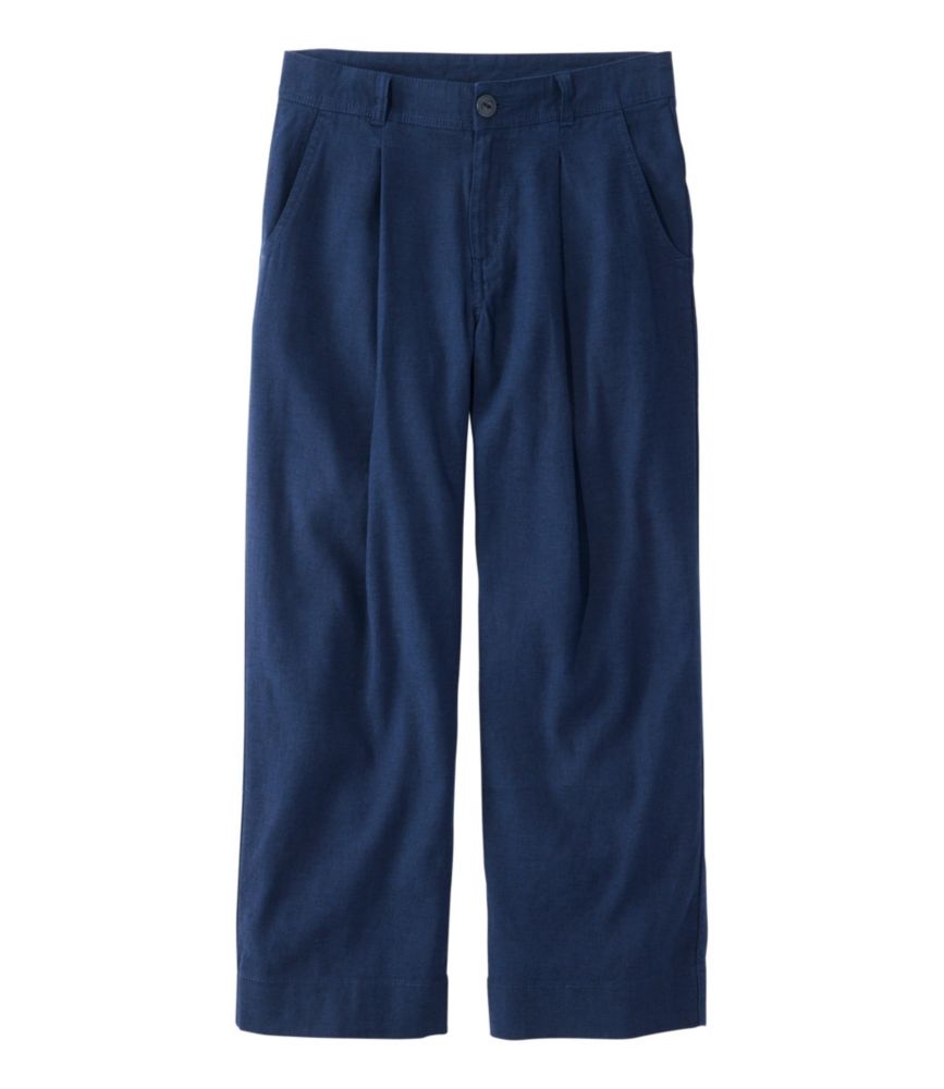 Women's Lakeside Linen-Blend Pants, Crop - US 3843