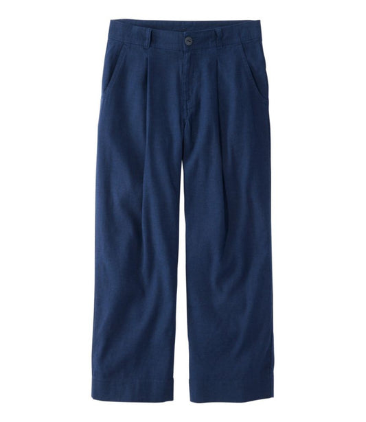 Women's Lakeside Linen-Blend Pants, Crop - US 3843