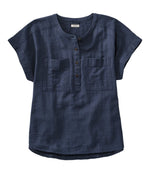 Women's L.L.Bean Day Breeze Shirt, Short-Sleeve Popover - US 4232