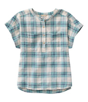 Silver Blue Plaid