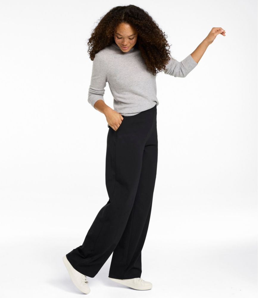 Women's Perfect Fit Pants, Wide Straight-Leg - US 6597