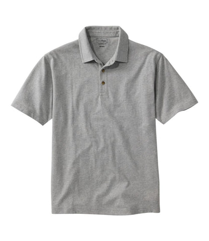 Men's Carefree Unshrinkable Polo, Short-Sleeve, Without Pocket - US 0900