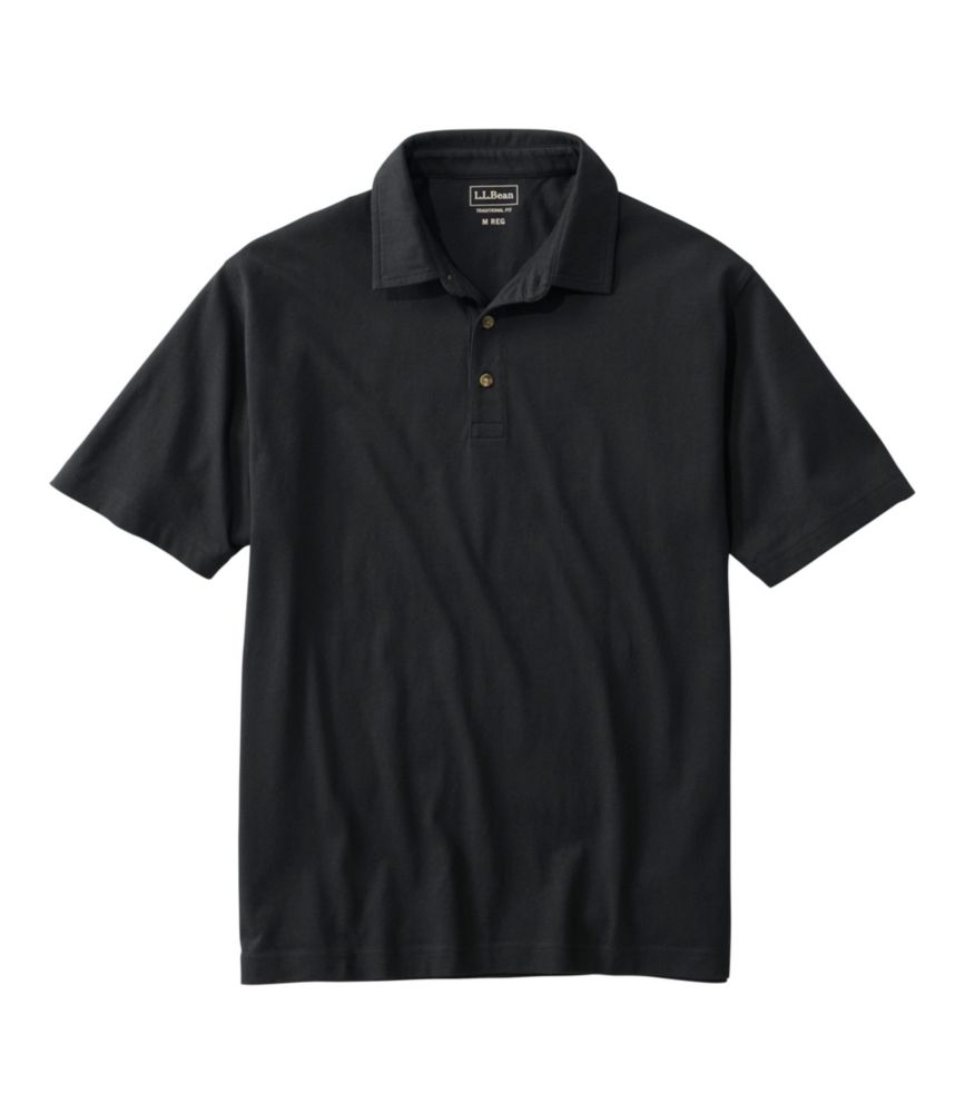 Men's Carefree Unshrinkable Polo, Short-Sleeve, Without Pocket - US 9923