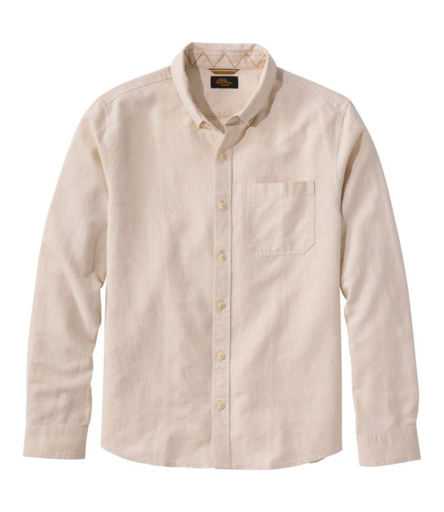 Men's Signature Wharfside Linen Blend Shirt - US 1453