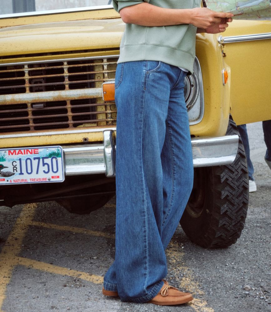 Women's 207 Vintage Lightweight Jeans, Mid-Rise Wide-Leg - US 7947